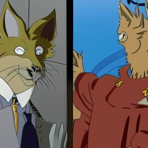 Prompt: That episode of Beastars where Kramer was the villain all along.