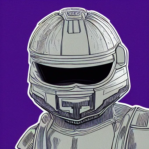 Image similar to lord dark helmet from spaceballs, digital illustration, highly detailed