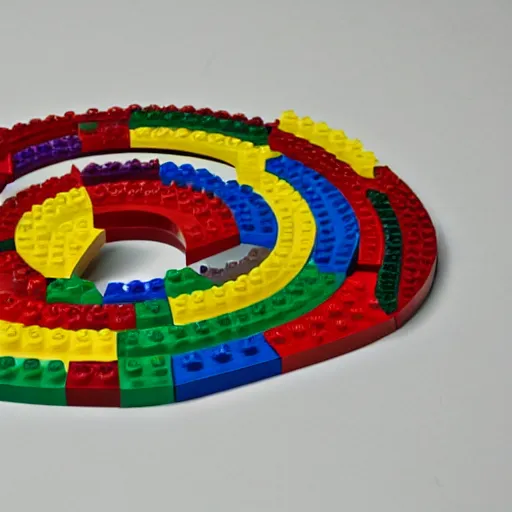 Prompt: ring of lego