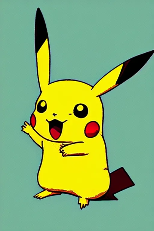 Image similar to pikachu pooping