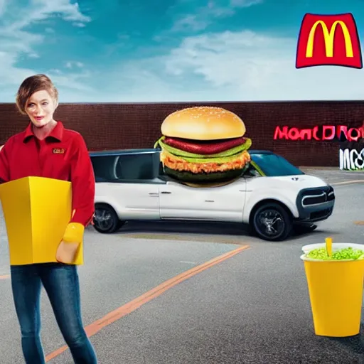 Prompt: McDonalds promotional image introducing the new McShushi. 8k. Advert.