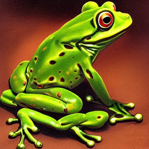 Image similar to the phantom of a frog