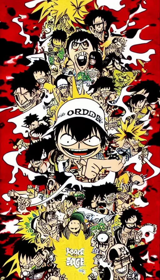 Image similar to rage, by eiichiro oda