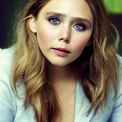 Image similar to elizabeth olsen mixed with jennifer lawrence