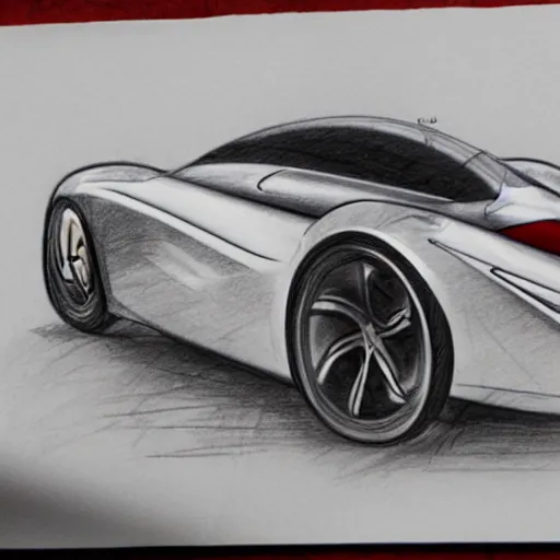 Image similar to sinclair c5 pencil sketch