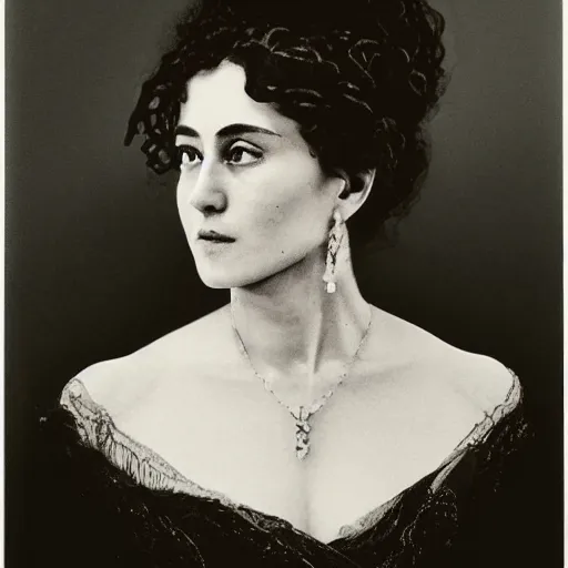 Prompt: Pulitzer prize portrait of Anna Karenina, from profile in the New York Times Magazine