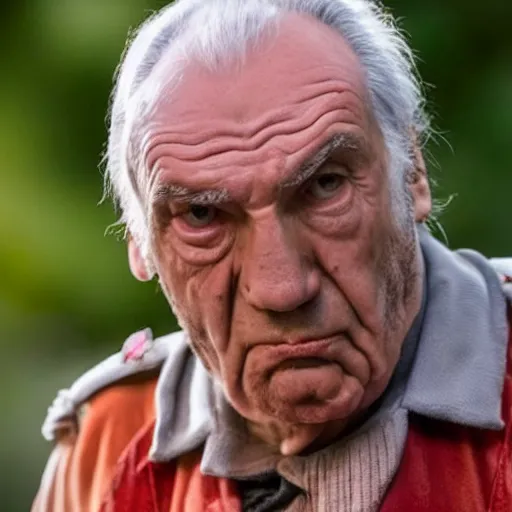 Image similar to Miloš Zeman as Hector Salamanca