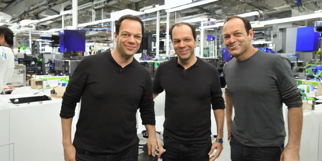 Image similar to phil spencer, microsoft, x - box, phil spencer in an asian factory, fantasy, games 3 d, unreal, amazing detali 4 k