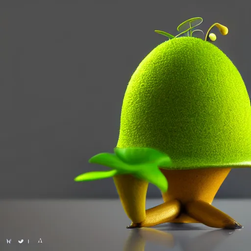 Prompt: photography of a realistic bellsprout animal, ultra detailed, 8 k, cinematic lighting, natural background, trending on artstation, pokemon