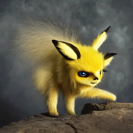 Image similar to national geographic professional photo of jolteon, award winning