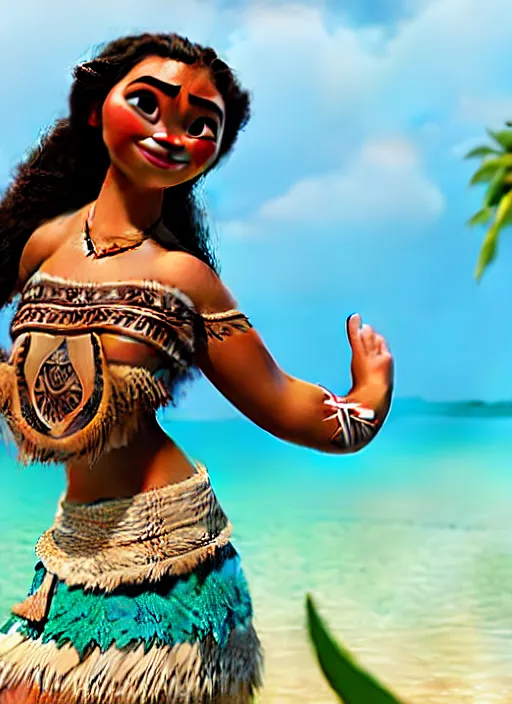 Image similar to moana, soft natural light