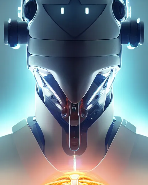 Image similar to mecha male dolphin portrait, cyborg, intricate mechanical body, robot eyes, hyper realistic 3 d render by ilya kuvshinov, peter mohrbacher, greg rutkowski, ryohei hase, dramatic lighting, intricate, highly detailed, sharp focus, luminous, unreal engine, blender, artstation, masterpiece, ray tracing