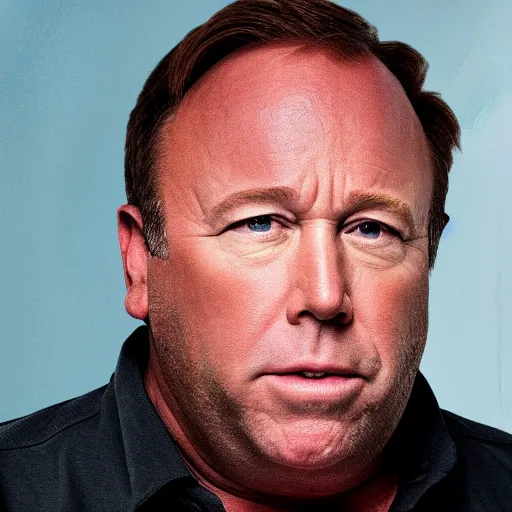 Image similar to alex jones takes on the radical left