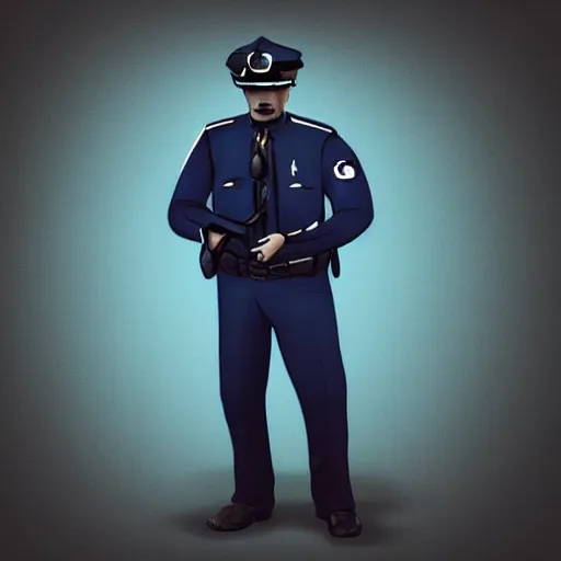 Prompt: “Donut dressed as police officer, digital art, 4k, award winning”