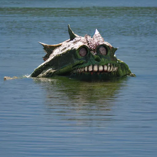 Prompt: the lake creature