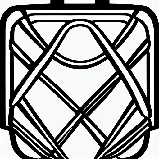Image similar to icon vector logo of a suitcase, png,