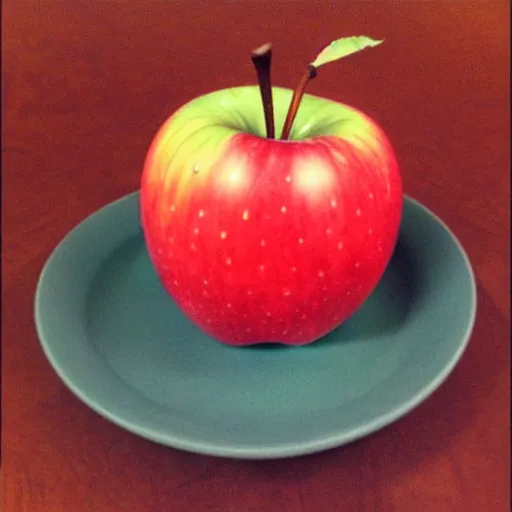 Image similar to danel craig as an apple