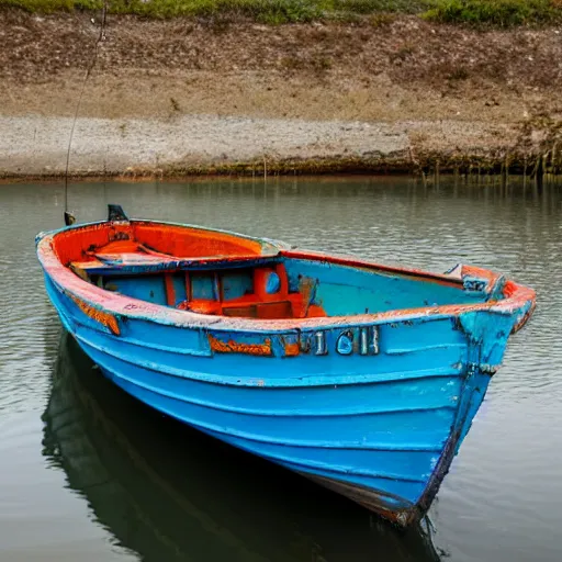 Prompt: fishing boat