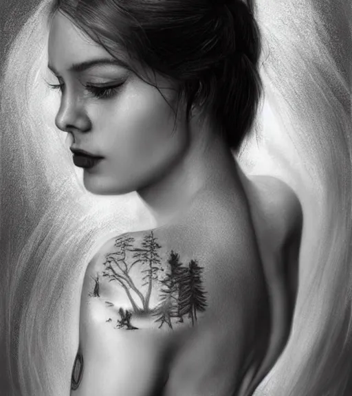 Mother Nature Face Tattoo - Tattoo Ideas and Designs | Tattoos.ai