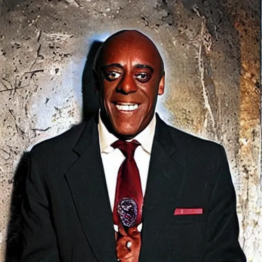 Prompt: ainsley harriot as the terminator