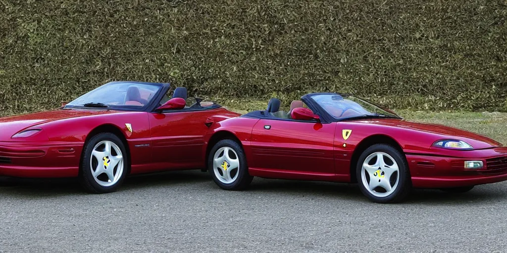 Prompt: “1990s Ferrari Portofino”