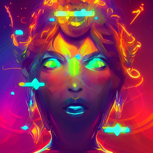 Image similar to skill magic deepdream radiating a glowing aura stuff loot legends stylized digital illustration video game icon artstation lois van baarle, ilya kuvshinov, rossdraws,