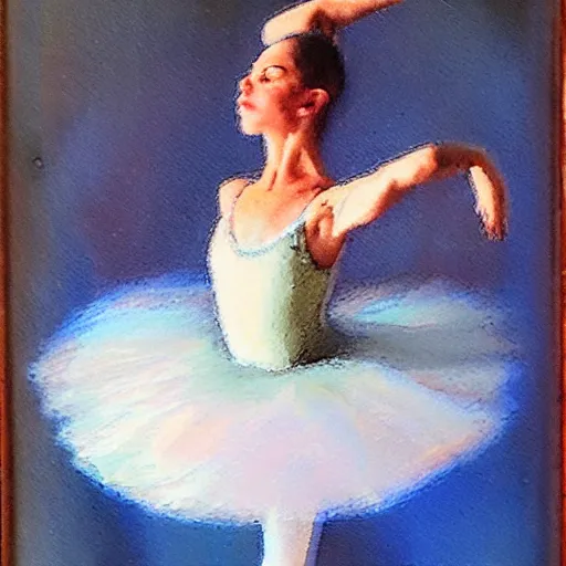 Image similar to ballet dancer impressionistic