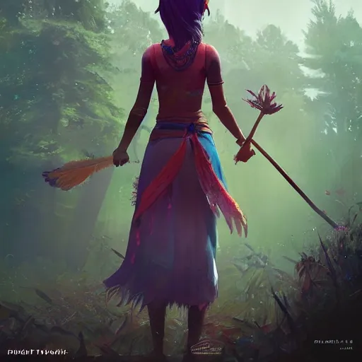 Image similar to an indian fairy, style game life is strange true colors square enix, trending on artstation, painted by greg rutkowski, render with game the last of us parte ii details