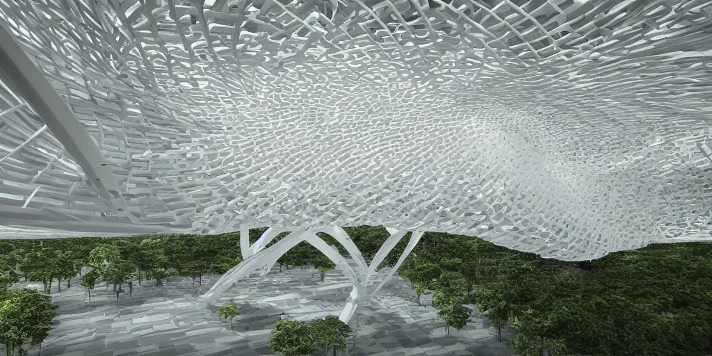 Giant spider Web  Parametric House