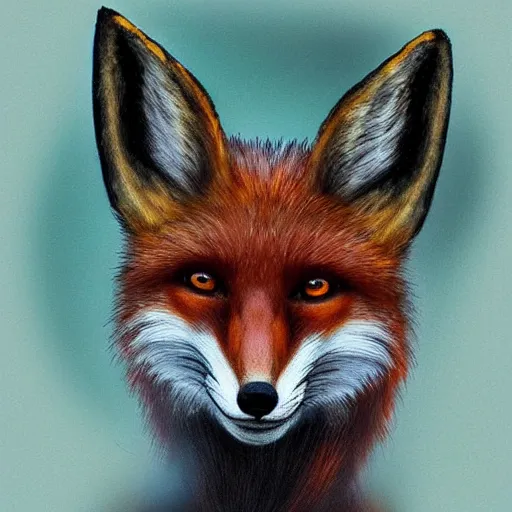 Prompt: portrait of a fox wearing a tiara wreath flowers, fantasy art, d & d, trending on artstation deviantart, beautiful art, highly detailed