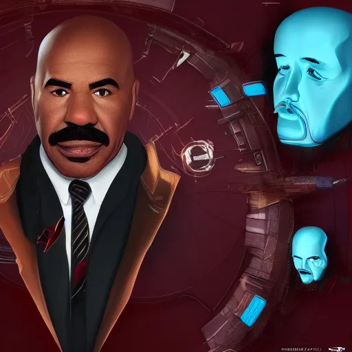 Prompt: Steve Harvey is Tony Stark, hyperdetailed, artstation, cgsociety, 8k