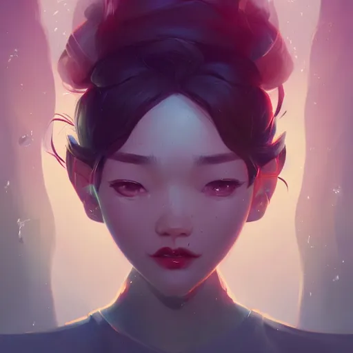 Image similar to a portrait of wlop, art by lois van baarle and loish and ross tran and rossdraws and sam yang and samdoesarts and artgerm and saruei and disney and wlop, digital art, highly detailed, intricate, sharp focus, trending on artstation hq, deviantart, unreal engine 5, 4 k uhd image