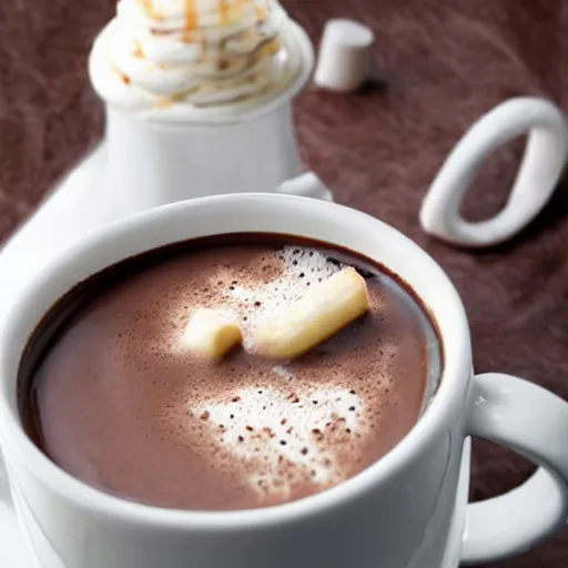 Image similar to hot chocolate with french fries in it