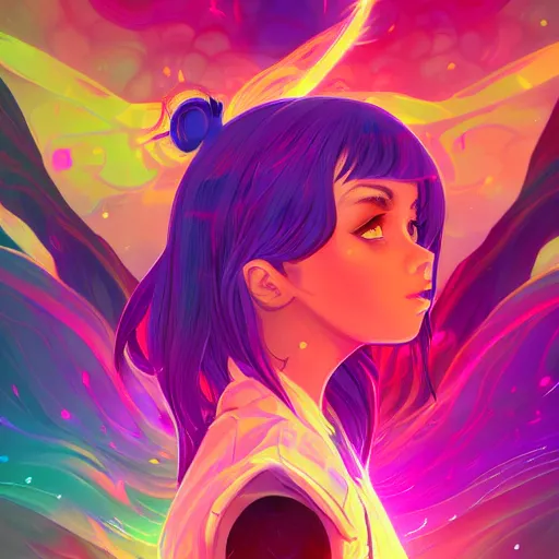 Image similar to skill magic deepdream radiating a glowing aura stuff loot legends stylized digital illustration video game icon artstation lois van baarle, ilya kuvshinov, rossdraws,