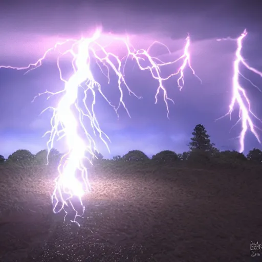 Prompt: fork, lightning storm background, volumetric lighting, epic battle pose