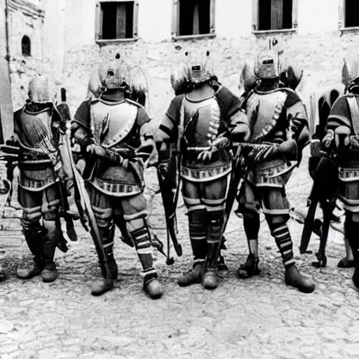 Image similar to Italian warriors