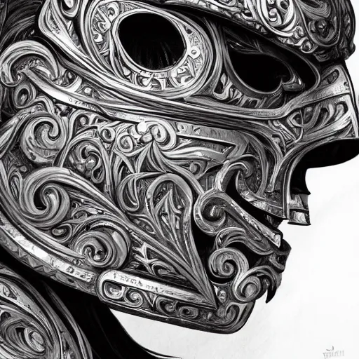 Prompt: low angle shot of a beautiful intricate, elegant, highly detailed, mask centered, digital painting, artstation, concept art, smooth, sharp focus, illustration, artgerm,