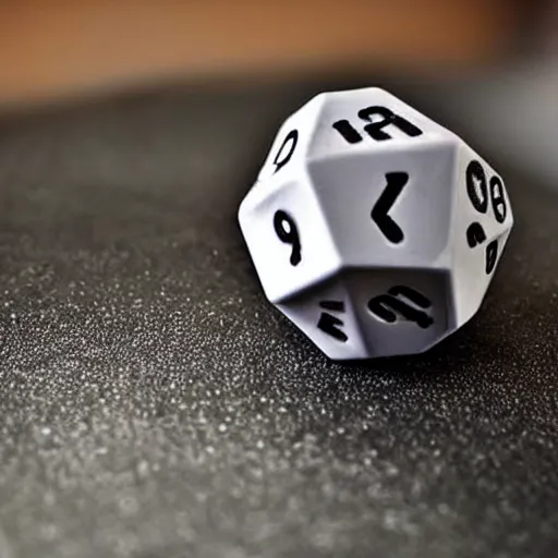 Prompt: god rolling dice with a d 2 0, realistic photography, high detailed