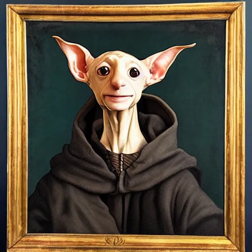 Dobby, Un Elfe Libre, Painting by Iren'Art Painting