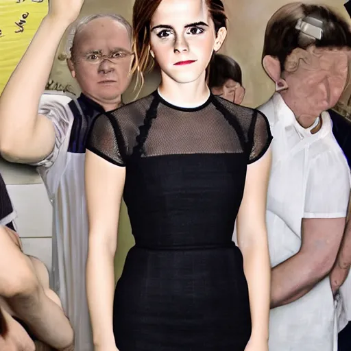 Prompt: emma watson by Claremont Chris