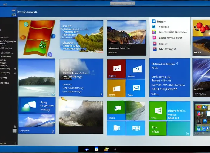 Image similar to Windows 7X, Screenshot