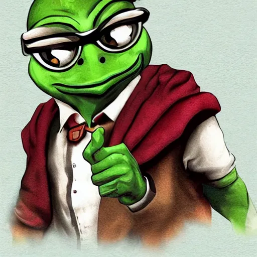 Image similar to pepe in dota