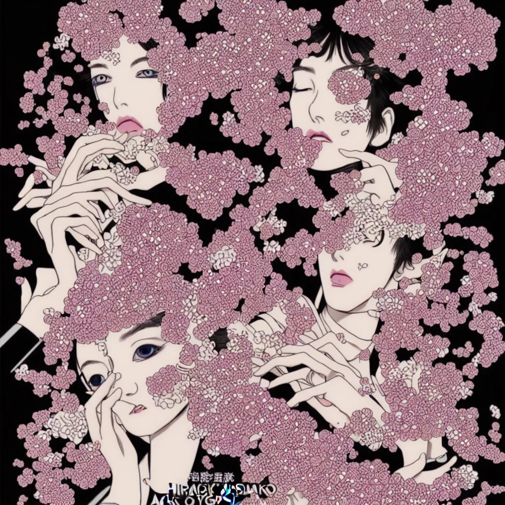 Prompt: fragrance advertising campaign by hirohiko araki, highly detailed, intricate