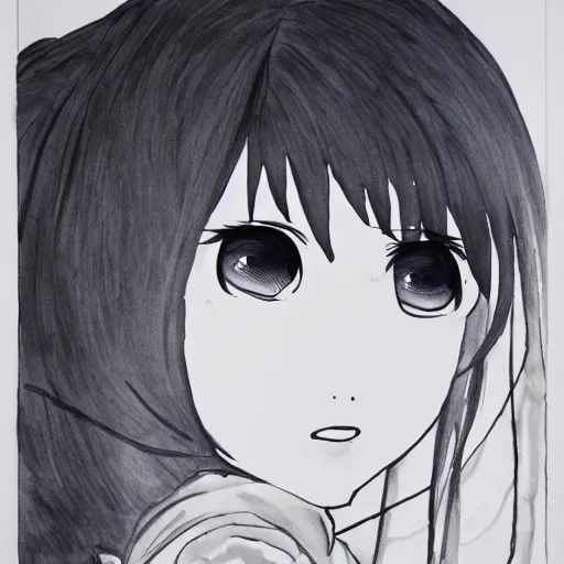 Dark, drawing and simple anime #133140 on