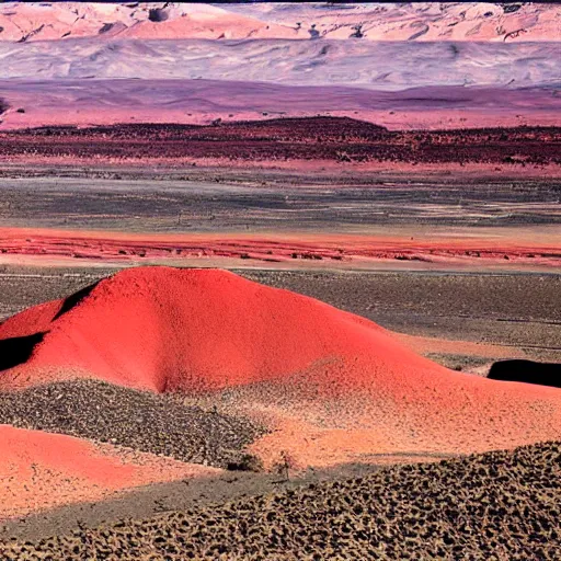 Image similar to red desert valley