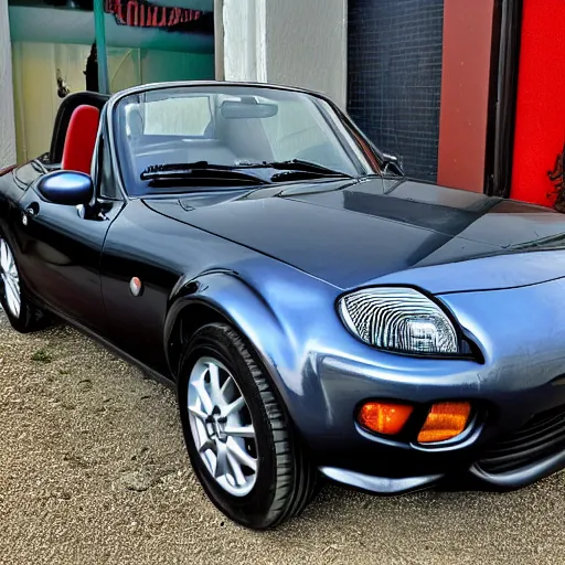 Image similar to mazda mx - 5 1 9 9 0 model, realistic, hdr, clear image,
