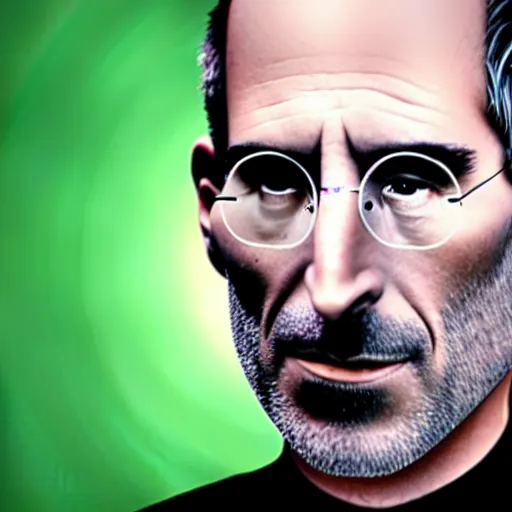 Image similar to a photograph of an apple with steve job's face. fruit. human face.