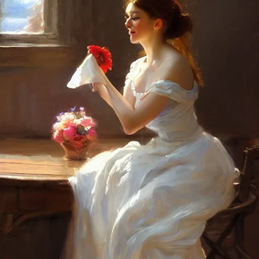 Image similar to The faithful wife by Vladimir Volegov