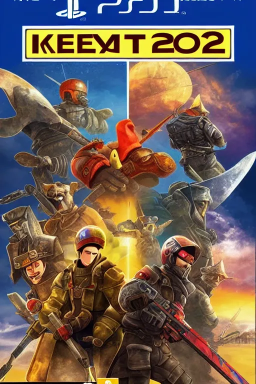 Image similar to playstation 2 game box keyart