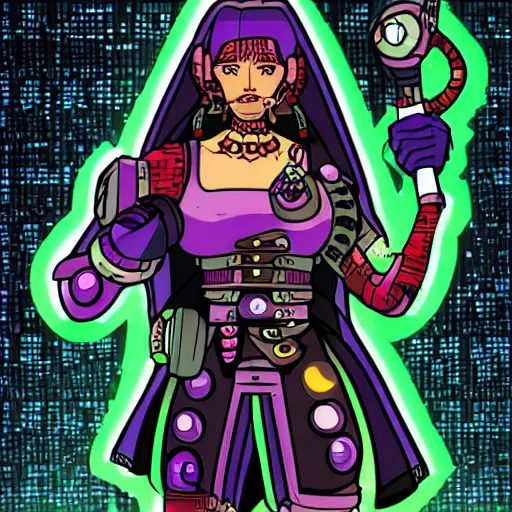 Image similar to Hasbulla as a cyberpunk warlord